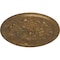 Ekena Millwork Legacy Acanthus Ceiling Medallion (Fits Canopies up to 3 1/2"), 12 3/4"OD x 7/8"P, Rubbed Bronze CM12LERZS - alternate 5